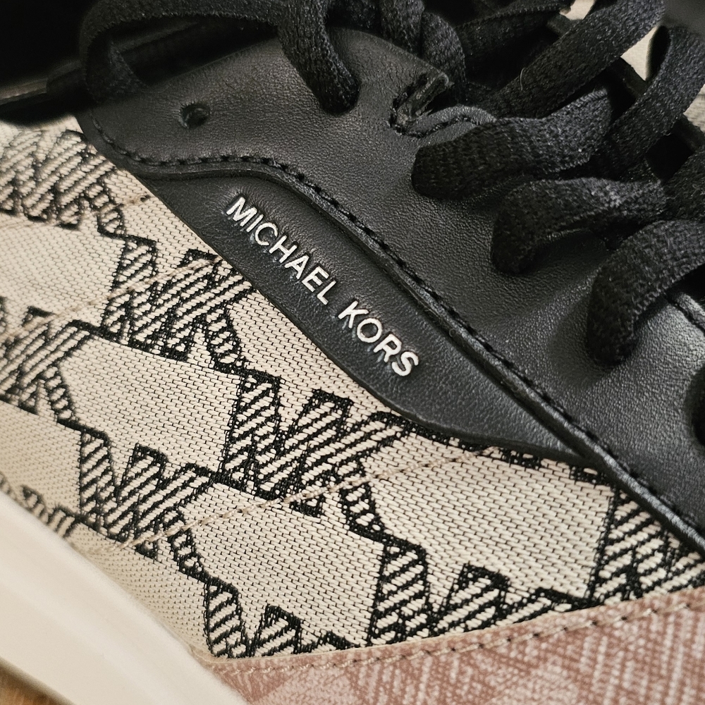 Men's & Boys Sneakers Athletic Shoes Michael Kors Theo Trainer. - Picture 5 of 7